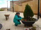 Prácticas de los alumnos del Curso de Jardinería y Espacios Verdes (octubre 2009)