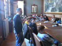 Visita de estudiantes de la escuela técnica de formación 