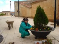Prácticas de los alumnos del Curso de Jardinería y Espacios Verdes (octubre 2009)