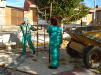 Prácticas de los alumnos del Curso de Jardinería y Espacios Verdes (octubre 2009)